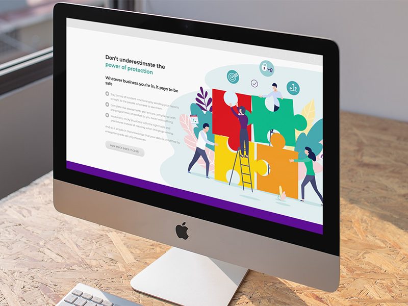 Delphos website design by TukTuk Creative Marketing