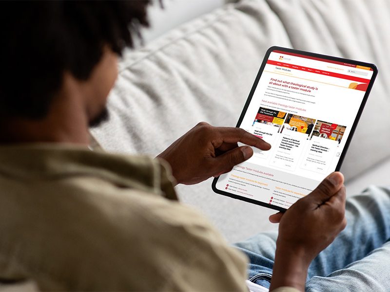 St Augustine’s College of Theology website events page design