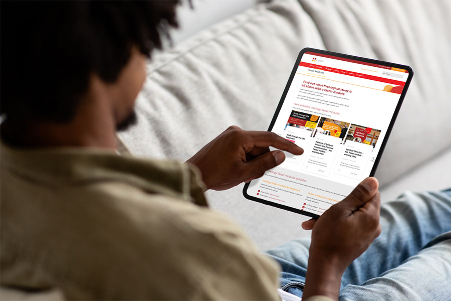 St Augustine’s College of Theology website events page design